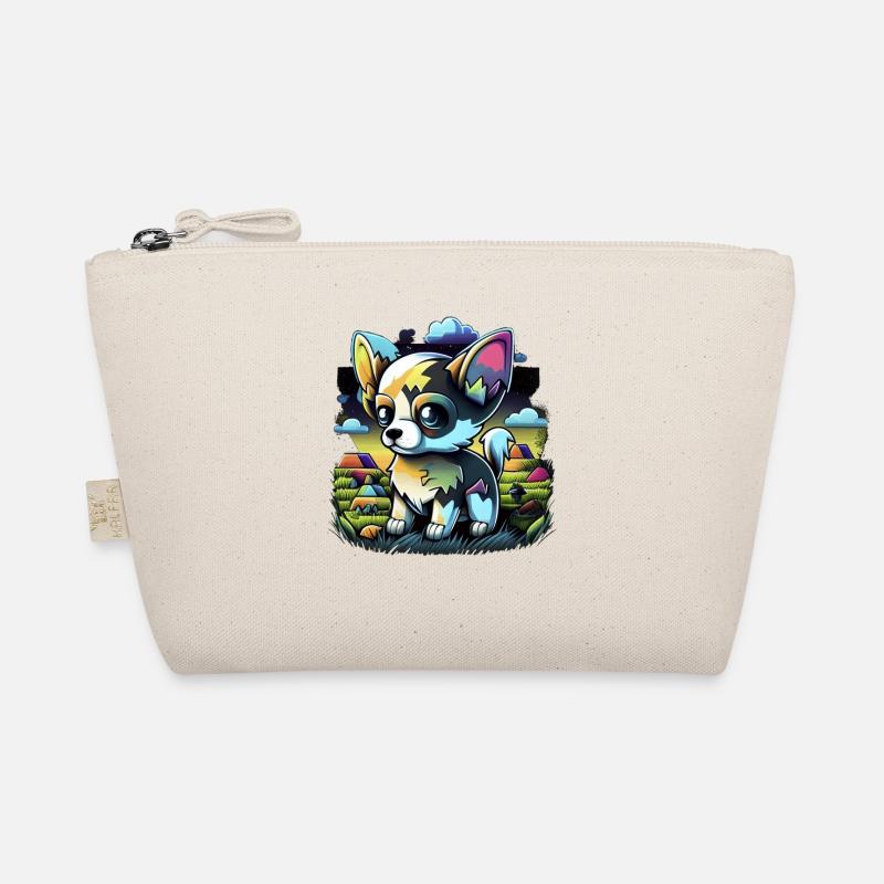 Chihuahua | Gaming Gamer Funny Comic Videogame Organic Pouch