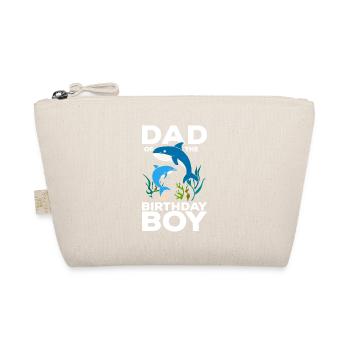 Dad Of The Birthday Boy - Organic Pouch - nature - Front