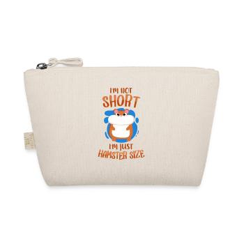 I'm Not Short I'm Hamster Size Zwerghamster - Bio-Täschchen - Natur - Vorne
