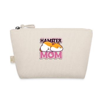 Hamster Mom Goldhamster Zwerghamster Feldhamster - Bio-Täschchen - Natur - Vorne