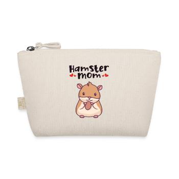 Hamster Mom Goldhamster Zwerghamster Feldhamster - Bio-Täschchen - Natur - Vorne