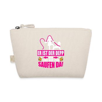 Junggesellenabschied Poltern Polterabend JGA - Bio-Täschchen - Natur - Vorne