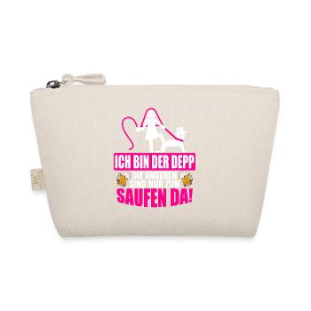 Junggesellenabschied Poltern Polterabend JGA - Bio-Täschchen - Natur - Vorne