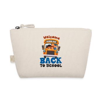 Bienvenue à la rentrée scolaire premier jour d’école - Trousse biologique - nature - Devant