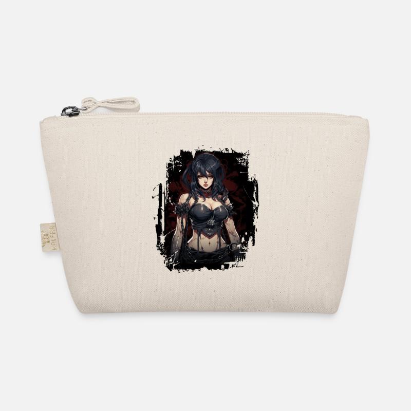 Fittes Gothic Mädchen Bio-Täschchen