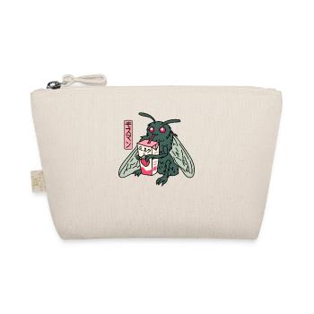 Mothman Kawaii Strawberry Milk Shake Carton - Bio-Täschchen - Natur - Vorne
