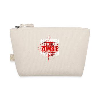 Training for the Zombie Apocalypse Funny - Organic Pouch - nature - Front