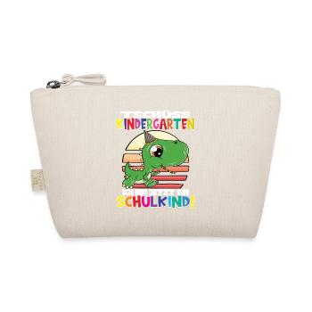 Tschüss Kindergarten Ich Bin Jetzt Ein Schulkind! - Bio-Täschchen - Natur - Vorne