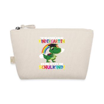 Tschüss Kindergarten Ich Bin Jetzt Ein Schulkind! - Bio-Täschchen - Natur - Vorne