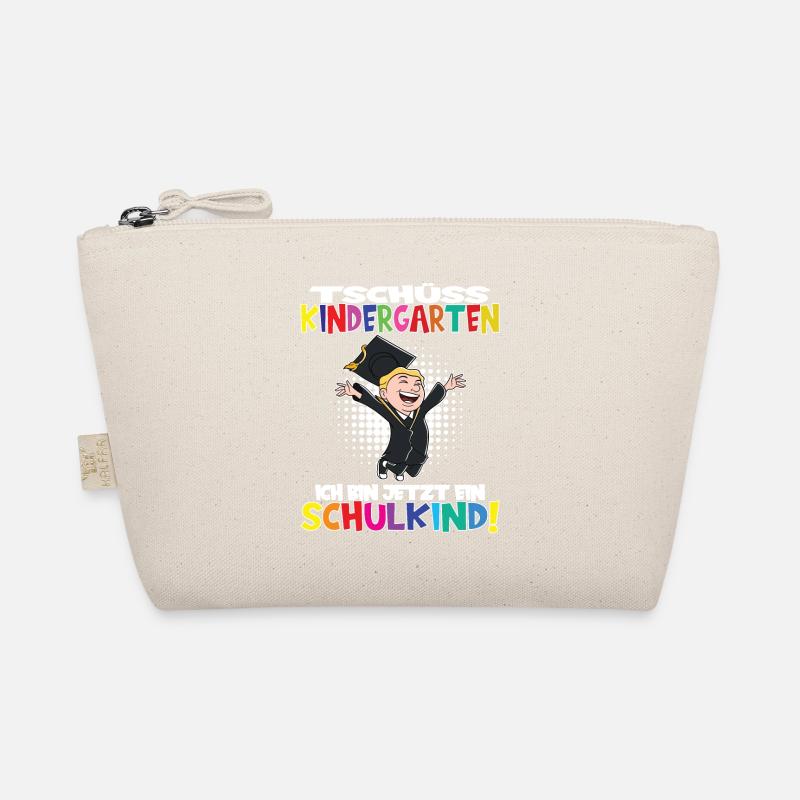 Tschüss Kindergarten Ich Bin Jetzt Ein Schulkind! Bio-Täschchen