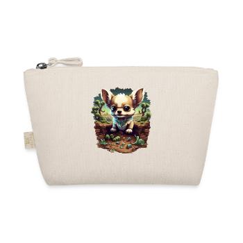 Chihuahua | Jeu Vidéo Amusant Gamer Comic Chien - Trousse biologique - nature - Devant