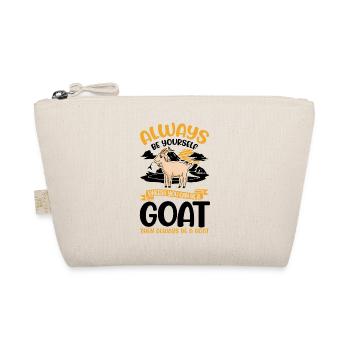 Goats Gift Goat Host Goat - Organic Pouch - nature - Front
