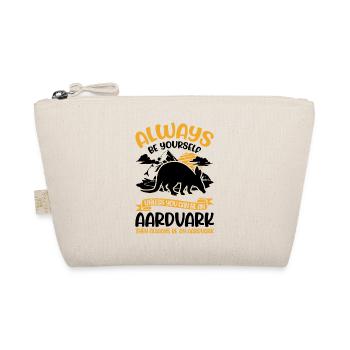 Always be yourself Aardvark Erdferkel - Organic Pouch - nature - Front