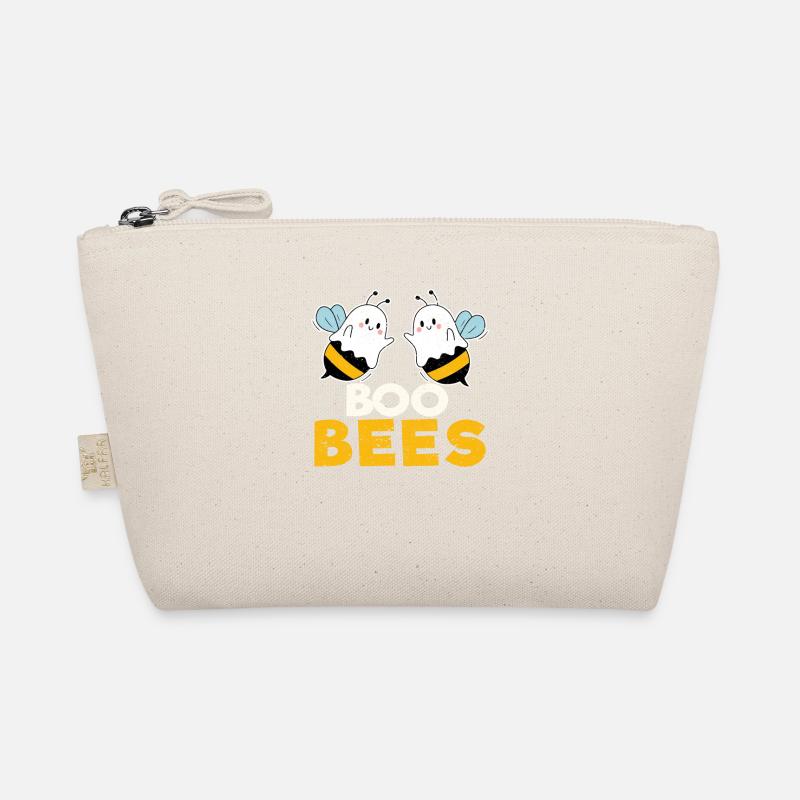 Boo Bees Funny Couple Halloween Party Bee Organic Pouch