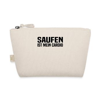 Mallorca Party Urlaub - Saufen Ist Mein Cardio - Bio-Täschchen - Natur - Vorne