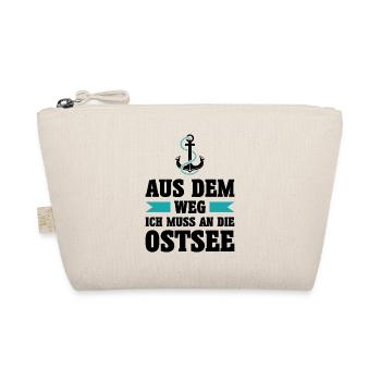 Ostsee Moin Meer See Urlaub Norden Anker Geschenk - Bio-Täschchen - Natur - Vorne