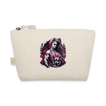 Chihuahua rose | Fille Fitness Salle de sport - Trousse biologique - nature - Devant