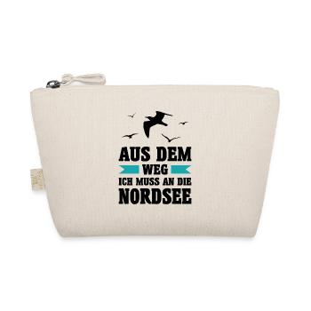 Nordsee Meer Möwe Möwen Urlaub Norden See Geschenk - Bio-Täschchen - Natur - Vorne