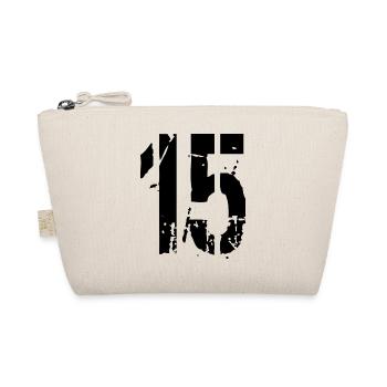 15 Nombre 15 Ans - Trousse biologique - nature - Devant
