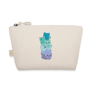 Neptunic Flag Pride LGBTQ Mignon Cat Stack - Trousse biologique - nature - Devant