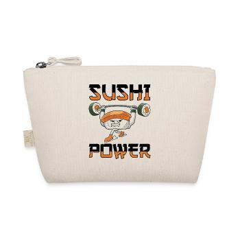 Japanese Food Sushi Lovers Bodybuilders - Organic Pouch - nature - Front