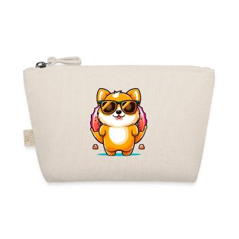 Drôle de chien beignet - Trousse biologique - nature - Devant