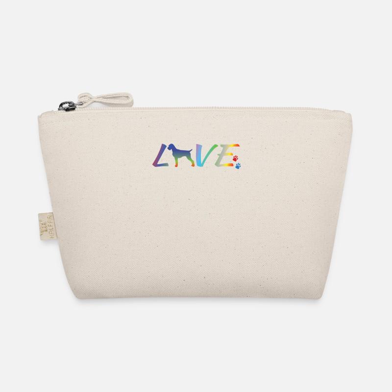 Dogs German Wirehaired Dog Owners Organic Pouch