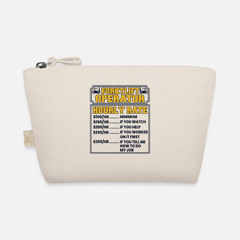Forklift Operator Hourly Rate Telehandler Organic Pouch