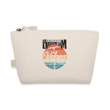 Borkum North Sea Vibes Only Vintage - Bio-Täschchen - Natur - Vorne