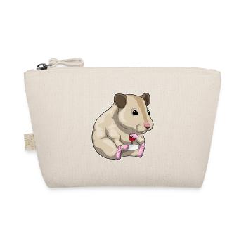 Hamster Gamer Controller - Bio-Täschchen - Natur - Vorne