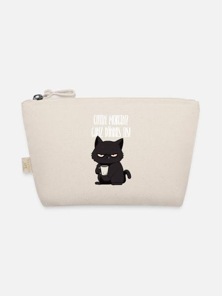 Ganz Dünnes Eis Kawaii Katze Morgenmuffel Geschenk - Bio-Täschchen - Natur