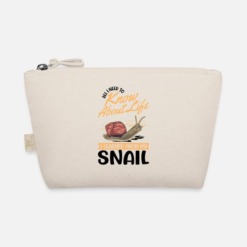 Snail Gift Vineyard Snail Organic Pouch