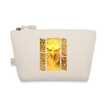 Eagle Head Gold Bird of Prey Bird Animal Nature - Organic Pouch - nature - Front