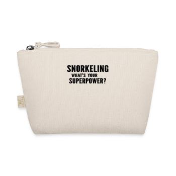 Snorkeling Quel est votre superpouvoir? Snorkeling Snor - Trousse biologique - nature - Devant