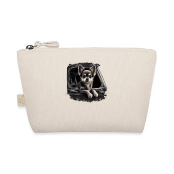 Chihuahua | Police Officer Hat Funny Dog Detective - Organic Pouch - nature - Front