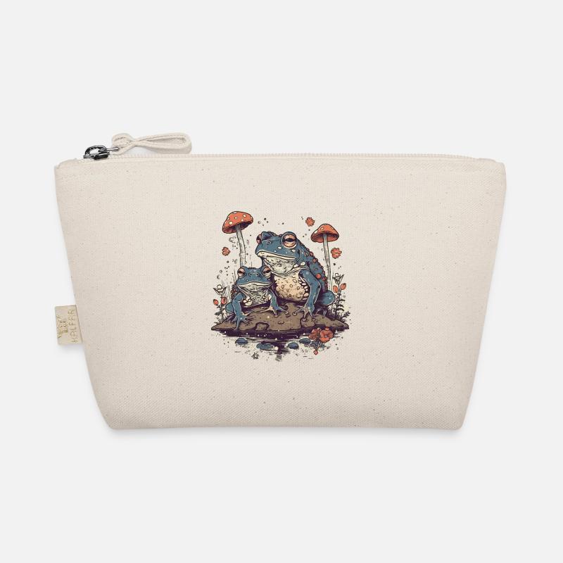 Toad lover couple Organic Pouch