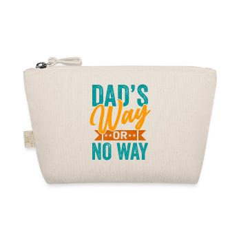 Bester Vater Aller Zeiten Vaterschaft Papa Papa - Bio-Täschchen - Natur - Vorne