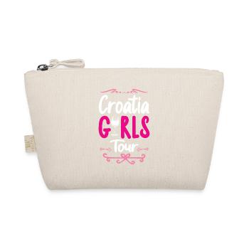 Croatia Girls Tour - Organic Pouch - nature - Front