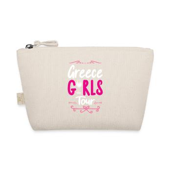 Greece Girls Tour - Organic Pouch - nature - Front