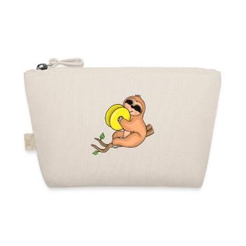 Sloth Music Cymbal Instrument Orchestra Children - Organic Pouch - nature - Front