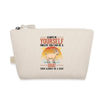 Goats Gift Goat Host Goat - Organic Pouch - nature - Front