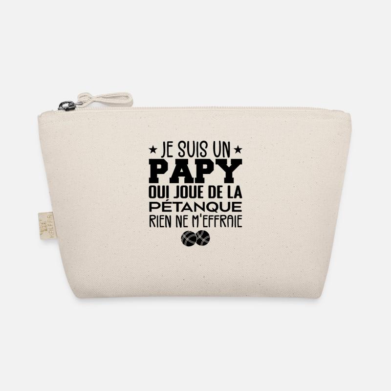 Papy Pétanque Cadeau Pétanque Citations Trousse biologique