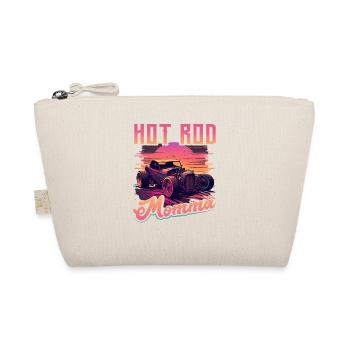 Hot Rod Momma, Retro Muscle Car Womens Hot Rod - Bio-Täschchen - Natur - Vorne