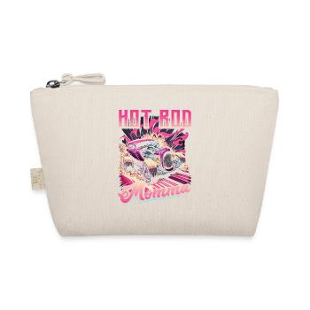 Hot Rod Momma, Muscle Car Womens Hot Rod - Bio-Täschchen - Natur - Vorne