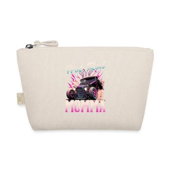 Hot Rod Momma, Retro Muscle Car Womens Hot Rod - Bio-Täschchen - Natur - Vorne