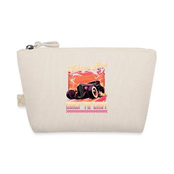 Hot Rod, Acier Vintage, Rétro Muscle Car Femmes - Trousse biologique - nature - Devant