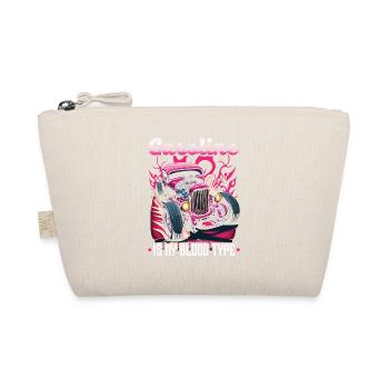 Hot Rod, Gasoline Is My Blood Type, Retro Womens - Bio-Täschchen - Natur - Vorne