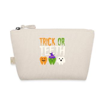 Trick Or Teeth Funny Dental Halloween Treat - Trousse biologique - nature - Devant