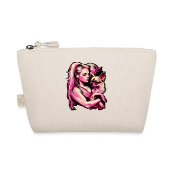 Chihuahua rose | Fille Fitness Salle de sport - Trousse biologique - nature - Devant