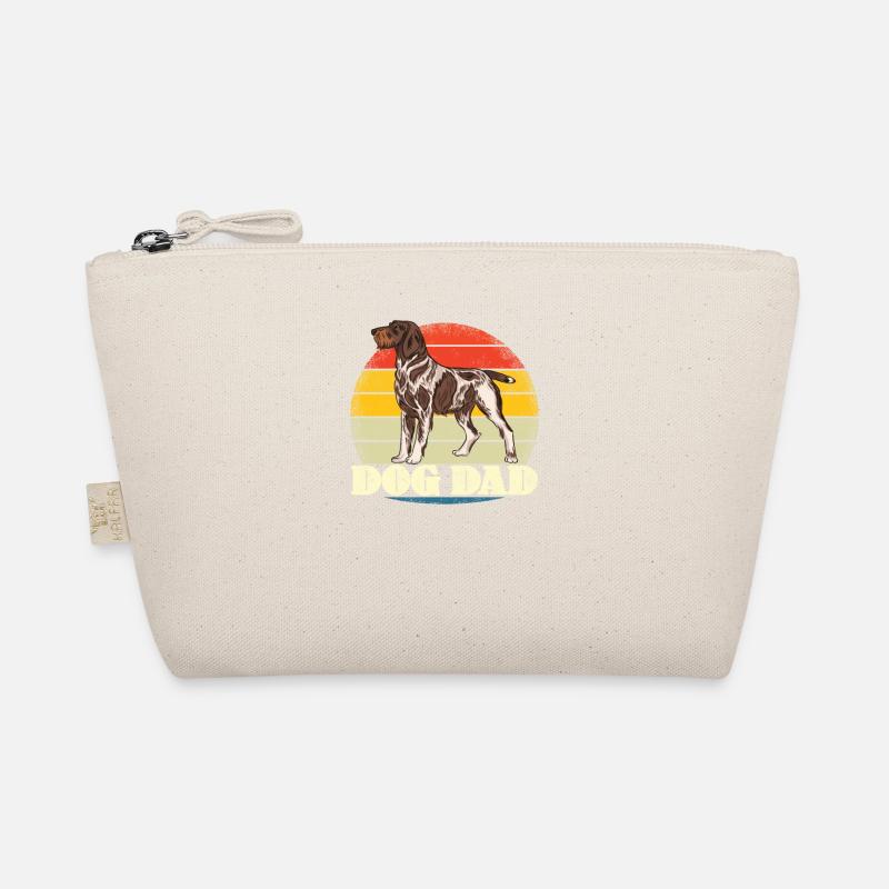 Dogs German Wirehaired Dog Owners Organic Pouch